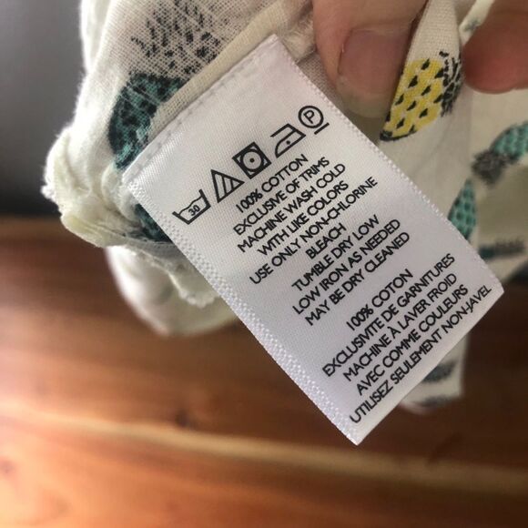 Cooperative Urban Outfitters MIDI Sundress Pineapple Print 100% Cotton (0) - Picture 10 of 11